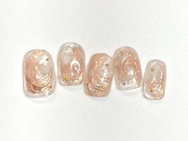 ブロンズニュアンスネイル