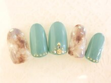 ネイルサロン ロゼオ(Nail salon Roseo)/■渋谷>7990円/流行ルブラスレ