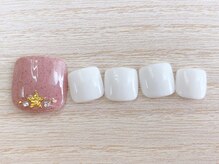 アイラッシュアンドネイルサロン レテ(eyelash & nailsalon L'ete)/フット定額コース☆フットバス付