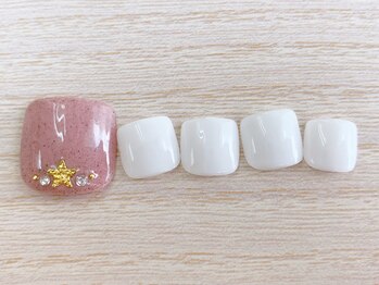 アイラッシュアンドネイルサロン レテ(eyelash & nailsalon L'ete)/フット定額コース☆フットバス付