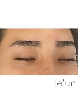 ルアン 表参道店/メンズ美眉毛スタイリング