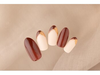 エムスラッシュ ソル センター南(M.SLASH SOL)/2色フレンチネイル