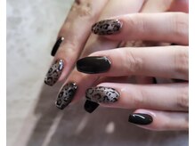 パーミル アイ アンド ネイル クマモト(permille ‰ eye&nail Kumamoto)/レオパードネイル