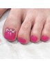【FOOT★初回オフ無料】フット親指アート９０分　￥7980