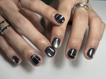 シン(.syn.)/チェックネイル/メンズネイル