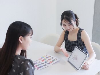 ベル(belle)の写真/診断だけで終わらせず《似合わせ方法》までしっかりとご提案♪アフターフォローも充実しています！