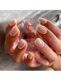 囲みニュアンスネイル☆