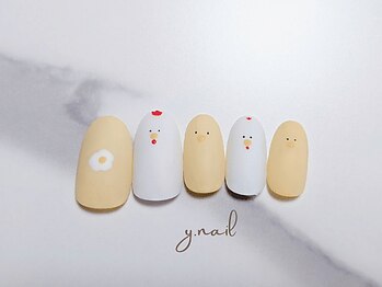 ワイネイル(Y.nail)/親子丼ネイル