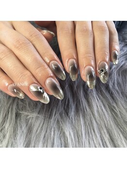 アヴァンセ(AVANCE)/ブラックチークネイル