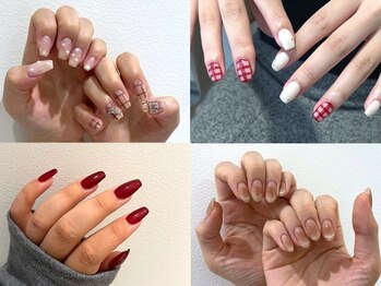 ビュー バイ ネオリーブ 用賀店(beau'r by neolive)の写真/春夏人気デザイン☆自爪を削らないパラジェル使用☆持ち込みデザイン可