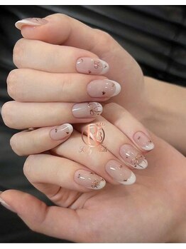 ルビー(RUBY)/(Hand) フレンチネイル　¥5200