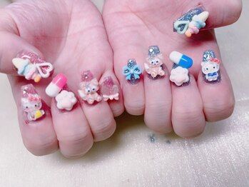 スノーネイルサロン 新宿店(Snow nail salon)/キャラクターネイル