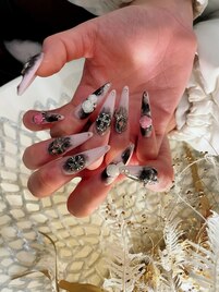 スカアート** &nbsp;&nbsp;秋ネイル