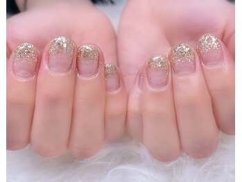 ディアリーネイル(Dearly Nail)/ラメグラデーション