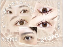 マツエク/まつげパーマ/パリジェンヌ/眉毛/LED etora恵比寿の雰囲気(まつげパーマ/ラッシュリフト/パリジェンヌ/マスカラパーマ)