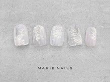 マリー ネイルズ いわきラトブ店(MARIE NAILS)/定額6,600円税込 クリア 0310b
