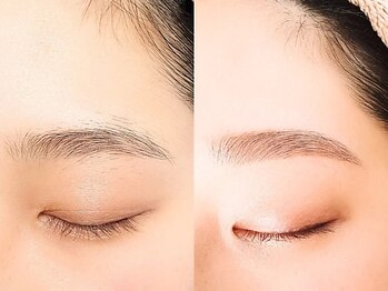 アノリー(anoliy)の写真/眉WAXスタイリングで骨格やお顔に合わせたやりすぎないナチュラル美眉に!印象UP&メイク時短等メリット多数!