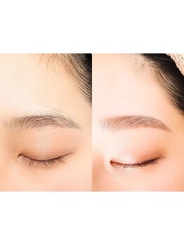 アイブロウメニューがあるサロン