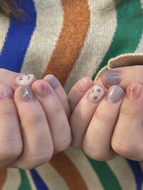 落書きニュアンスネイル