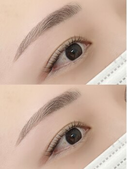 エルプラス 播磨店(elu+)の写真/【アイブロウWaxで眉毛を自由自在に☆眉毛の形で印象が変わる♪眉毛を整えて美しい目元に！】