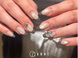 フレンチ＊ベースカラー付き