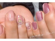 ハニーバニー(HoneyBunny)/冬のマグネットネイル