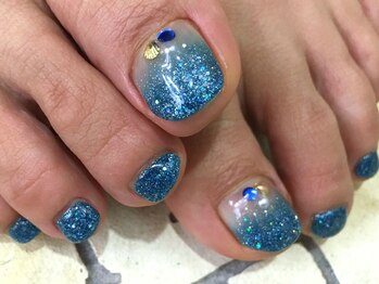 ネイルサロン ティディ(TIDY)/ラメグラデーション¥3500コース