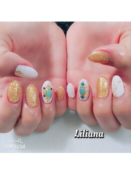 リリアーナ(Liliana)/冬ネイル