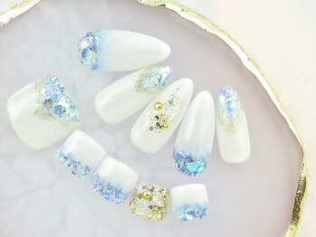 レイウェリナ(Lei Welina)の写真/【シェラック初回¥5000!】ニュアンスや爪に優しいシェラックワンカラーあり◎シンプル系から華やか系まで♪