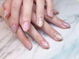 宝石ネイル☆
