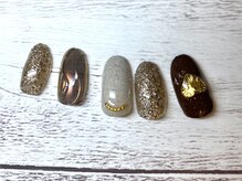 ネージュ バイ リアンジュ 辻堂(Neige by Reange)/ブラウンニュアンスネイル