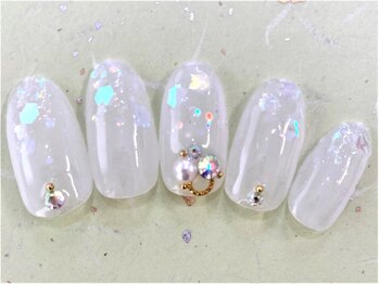 ティーエヌ 辻堂店/ウェディングネイル☆7700円