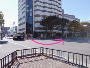 アリアーレ(ALIARE)/福島駅西口からの経路　2