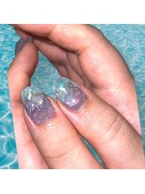 アヤネイルズ アンド アイラッシュ 綱島店(AYA NAILZ.&Eyelash)/バブルネイルデザイン