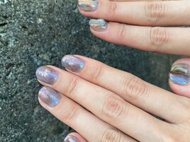 <ハンド>デザインシンプルネイル