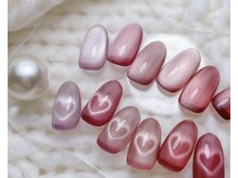 シェリエ(Cherie)/【話題】ハートマグネットネイル