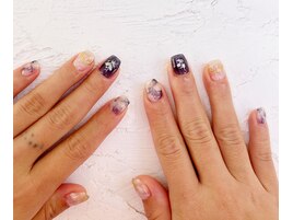 大人マーブルネイル