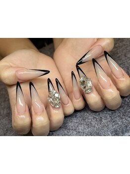 長さ出しのできるサロン