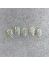 マノ(mano)/ぷっくりニュアンスネイル