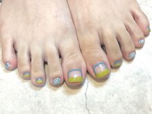 ナッピーネイル(NAPPY NAIL)/footアートコース¥9500オフ代別