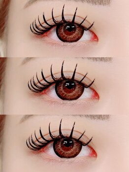 エルプラス 播磨店(elu+)の写真/【濃さ・モチが人気のダブルフラット/バインドロックで印象ある目元に♪】