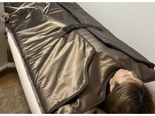 たつのママ友サロンの雰囲気（人気のEMS！寝たままトレーニング出来ます♪）