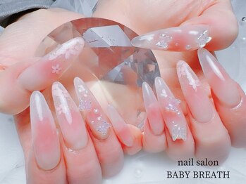 ベイビーブレス(BABY BREATH)の写真/【長さだしワンカラー・グラデ何度でも ¥8000】トレンドdesignを思いっきり楽しむなら長さだしがオススメ☆