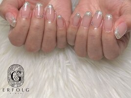 上品ラメフレンチ