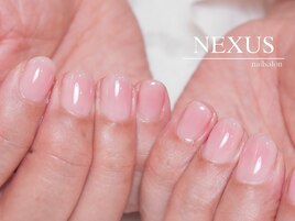 じゅわっと血色チークネイル