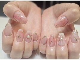 お花ネイル9900円