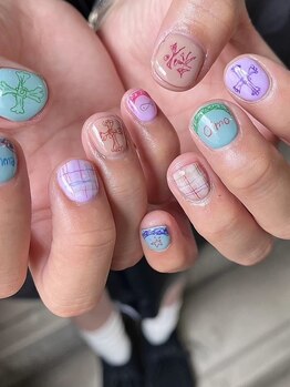 ウズ(UZU)/えんぴつネイル