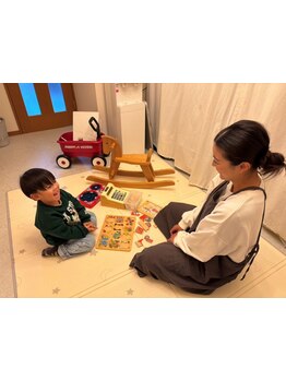 お子様同伴OKのサロン