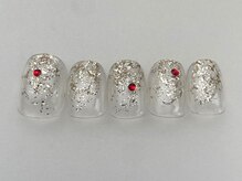 アイネイルズ 池袋店(I-nails)/クリアゴールドラメ