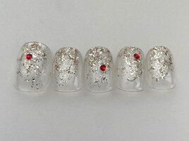 クリアゴールドラメ